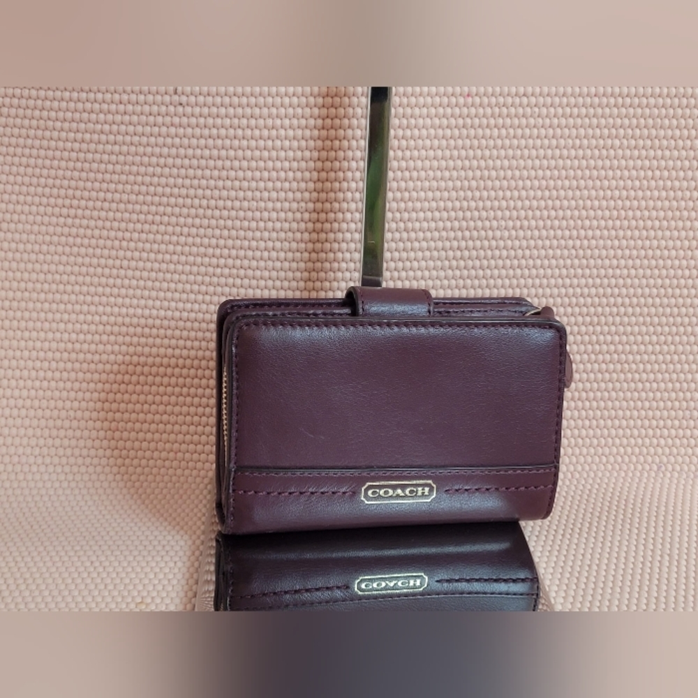 Coach Bifold Leather Wallet